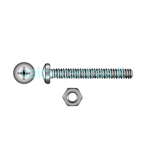 N. plieno DIN 7985 A4 varžtai N. plieno DIN 7985 A4 varžtai